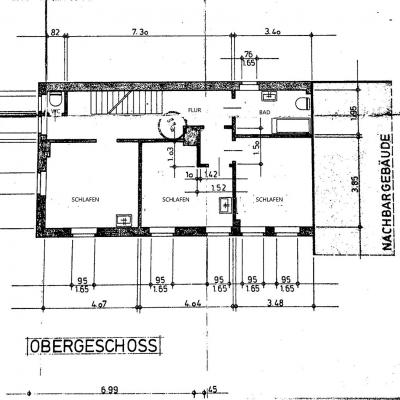 Obergeschoss Anbau Efh